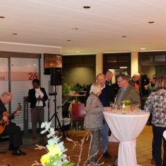 Die Gäste der Vernissage.