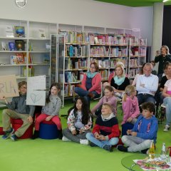 Die Fans von Carla hatten Transparente mitgebracht.