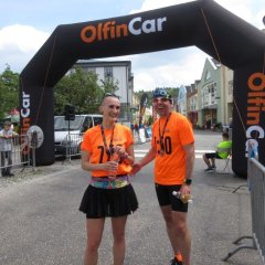 Lucie Àbelová und David Hruza zeigten die jeweilige Laufzeit an.