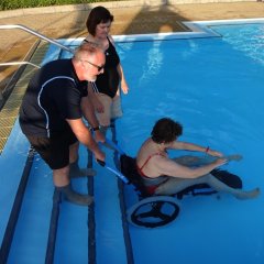 Ein und Ausstieg im Wasser 1.