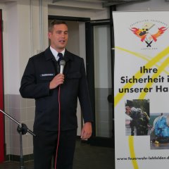 Andreas Schönemann vom Kreisfeuerwehrverband.
