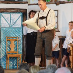 Ernst Schäfer als „Bimmelschorsche“ Georg Gonnermann.