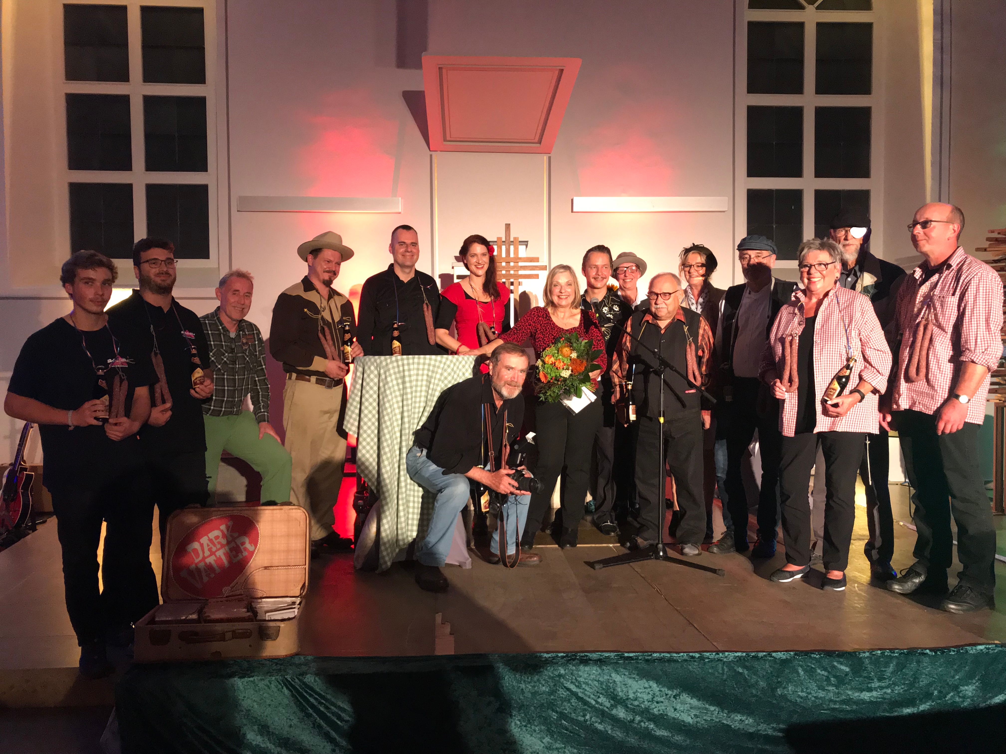 Viel Applaus gab es für alle Mitwirkenden des Mundartabends am 28.09.2019 in der Kirche Vollmarshausen.