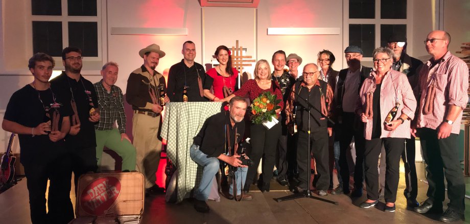 Viel Applaus gab es für alle Mitwirkenden des Mundartabends am 28.09.2019 in der Kirche Vollmarshausen.