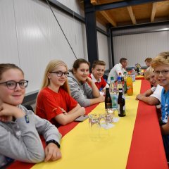 Selbstverständlich war auch ein Teil der Jugend und des JET (Jugend-Einsatz-Team) zur Indienststellung erschienen.