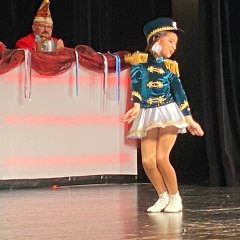 Das Tanzmariechen Sofia Rosenkrantz.