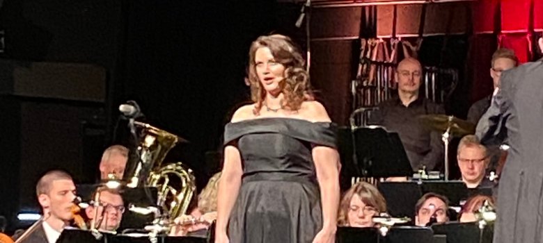 Die Sopranistin Christina Rümann verzauberte das Publikum.