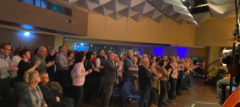 Standing Ovations – ein restlos begeistertes Publikum!