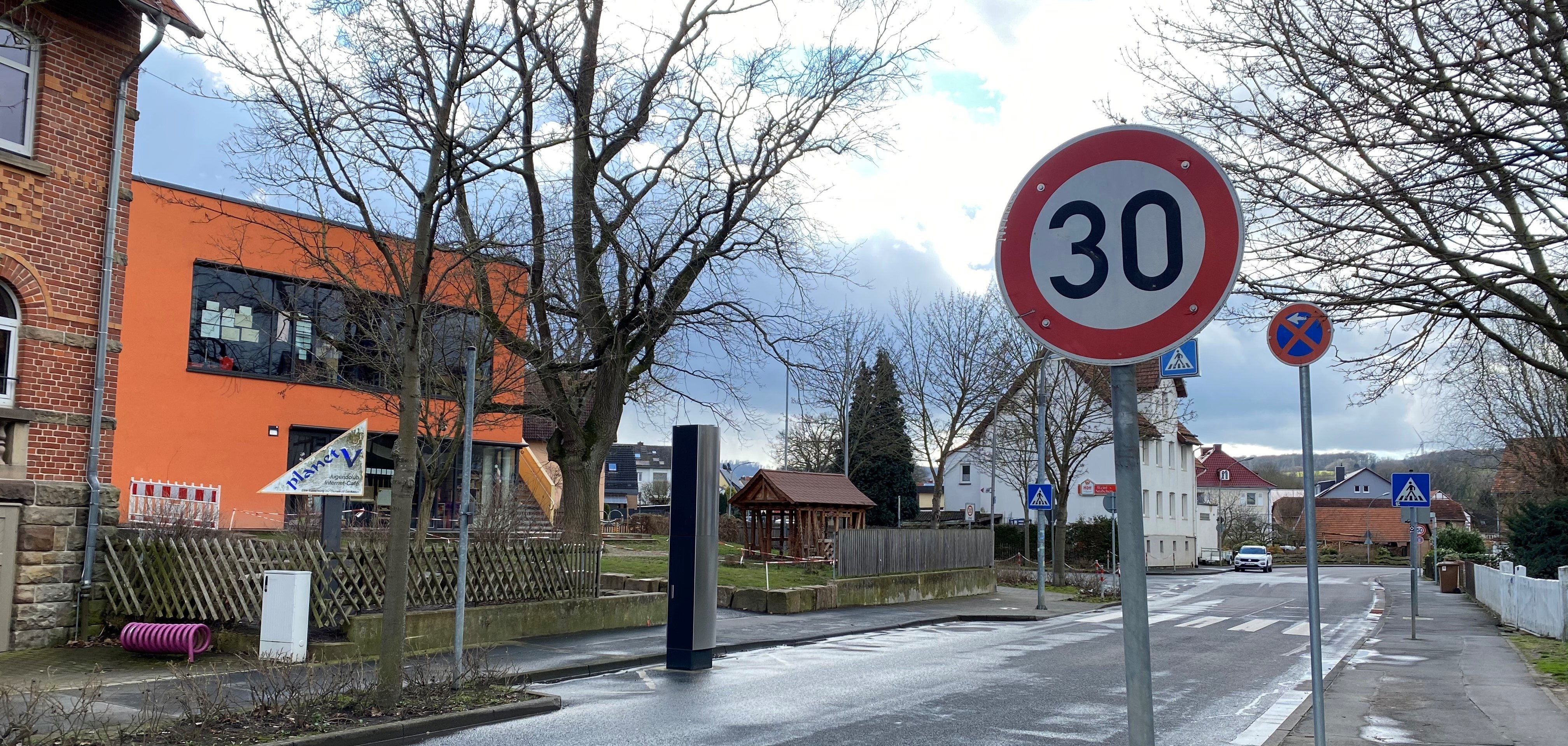 Tempo 30 in der Kaufunger Straße in Vollmarshausen.