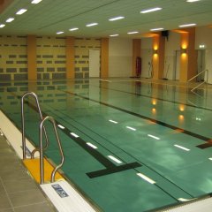 Schwimmhalle an der Regenbogenschule.