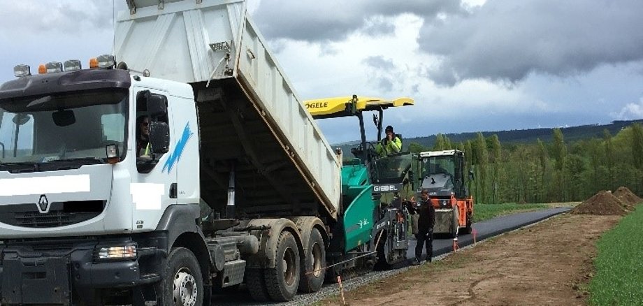 Fuß-/Radweg zwischen  Lohfelden und Kaufungen 