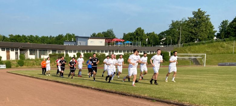 Die ersten Runden nach der langen corona-bedingten Trainingspause.