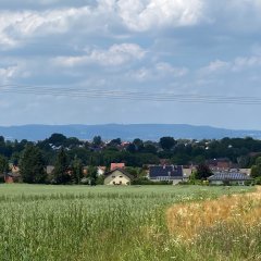Blick auf Lohfelden-Vollmarshausen.