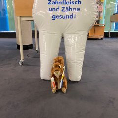 Auch das „Lohhörnchen“ war dabei.