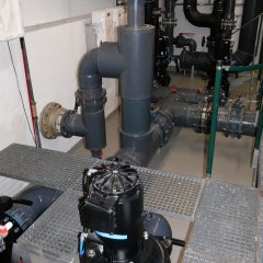 Vier neue Pumpen wurden 2022 installiert.
