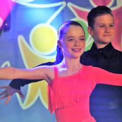 Die Lohfeldenerin Maria Antonia Khod präsentierte mit ihrem Tanzpartner Arthur Hering die Lateinamerikanischen Tänze Chacha und Rumba.