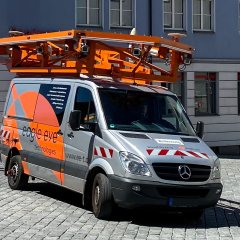 Die Straßendaten werden im Auftrag der Gemeinde Lohfelden digital erfasst   
