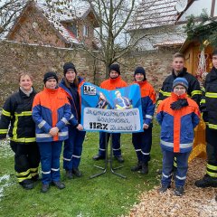 Die Jugendfeuerwehr Lohfelden.