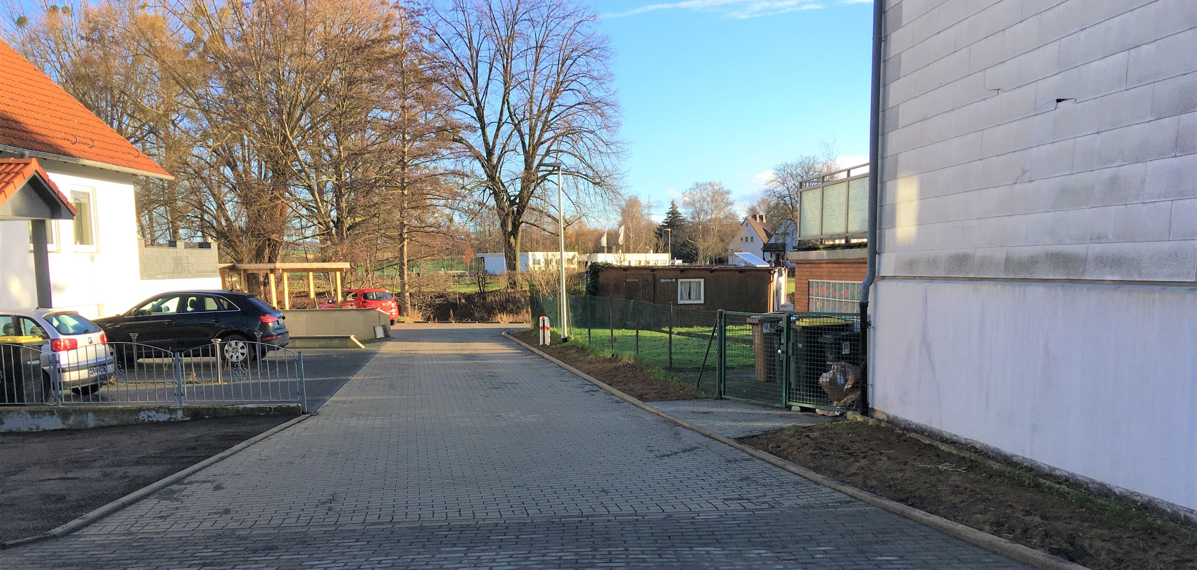 Verkehrsfreigabe des Stichwegs  „In der Furt“ der Kasseler Straße