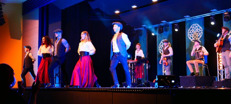 Das Ensemble von Celtic Rhythms.