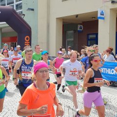 Paul Eicke kurz nach dem Startschuss.