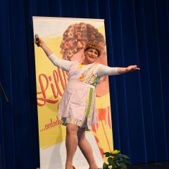 Guido Klode als Comedy-Sternchen Lilli brachte den Saal ordentlich zum Lachen.