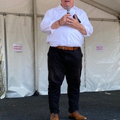Der Regierungspräsident des Regierungsbezirks Kassel, Mark Weinmeister, war der Schirmherr des 25. Internationales Fests.
