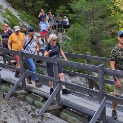 Wanderung in der Geislochklamm.