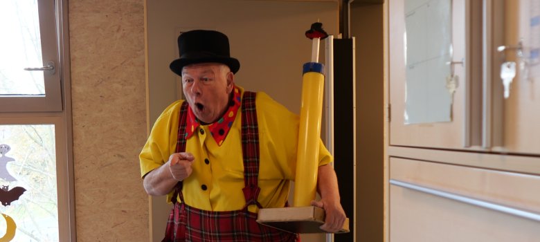 Clown Hans Guderjahn.