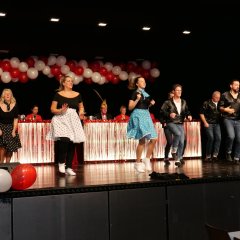 Die Desperat Housewives zeigten einen Auftritt zum Thema „Grease“.