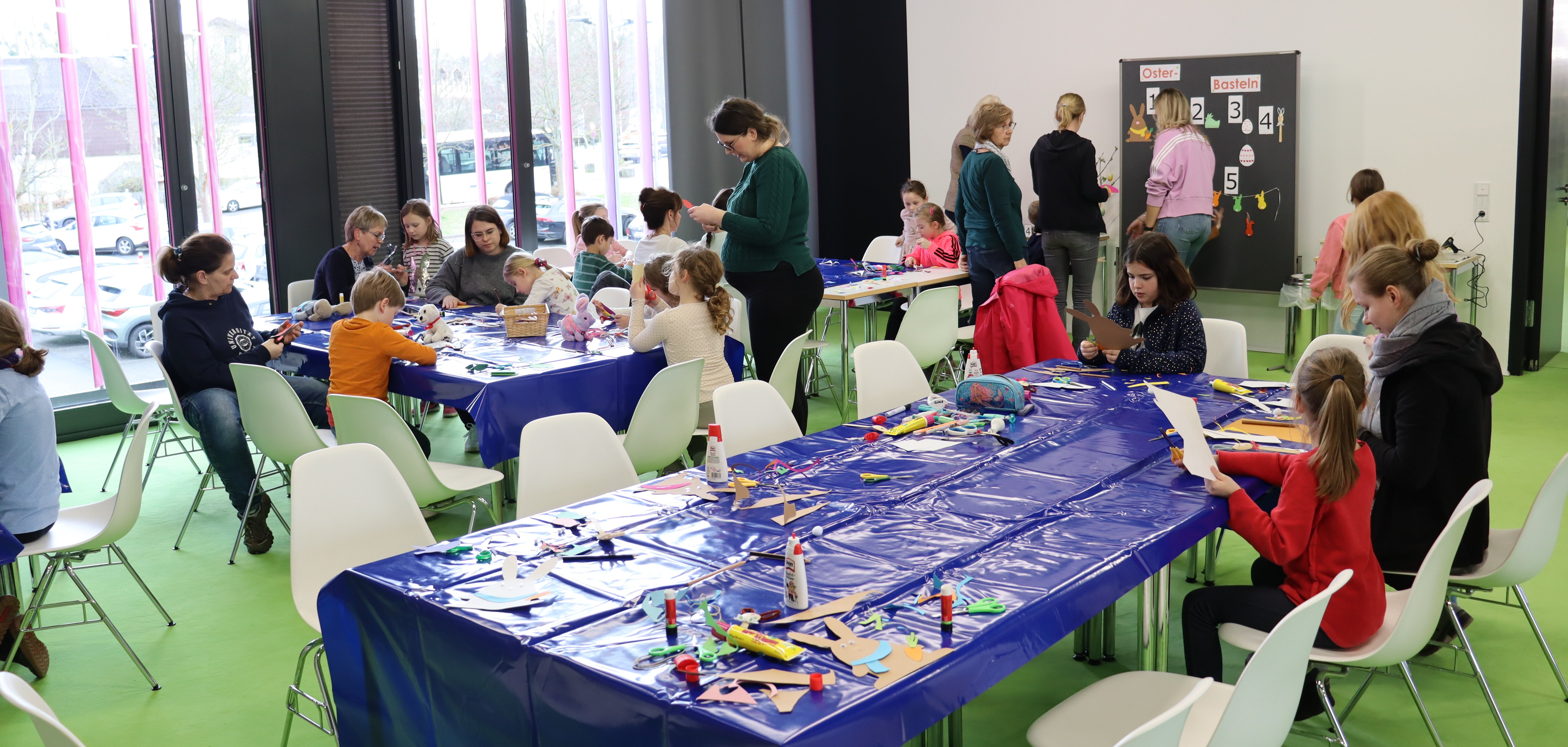 Alle Teilnehmenden waren fleißig dabei,