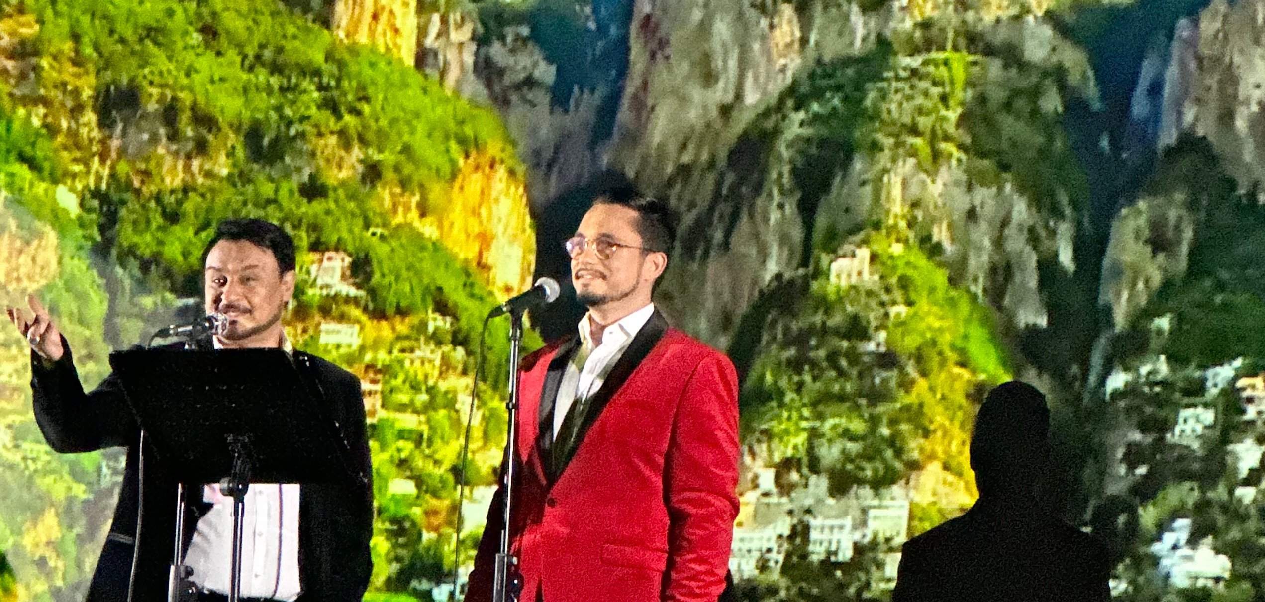 Eine abwechslungsreiche Licht-Show begleitete das Konzert.