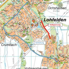 Die Arbeiten an der Kreisstraße 8 zwischen Vollmarshausen und Ochshausen beginnen am 6. Mai 2024.