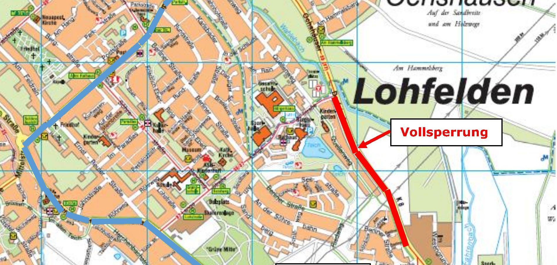 Die Arbeiten an der Kreisstraße 8 zwischen Vollmarshausen und Ochshausen beginnen am 6. Mai 2024.