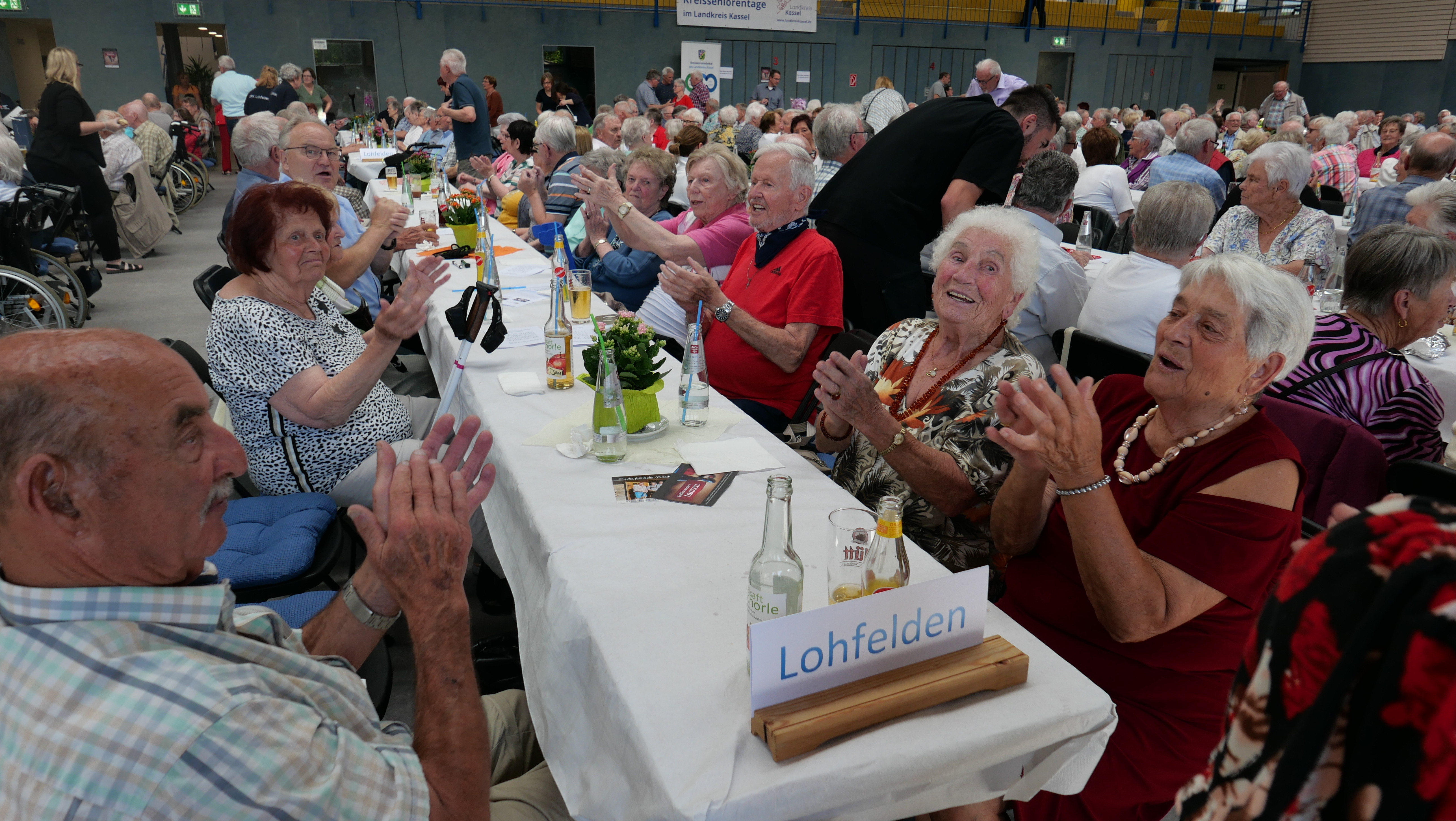 Die Lohfeldener Gäste hatten sichtlich Spaß.