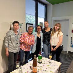 Das Team der Bücherei kümmerte sich ums leibliche Wohl der Gäste.