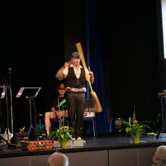 Gerd Mielke ließ den Hexenbesen fliegen.