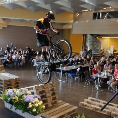 Der Nachmittag endete mit einer weiteren spektakulären Vorführung von „Bikes in Motion“.