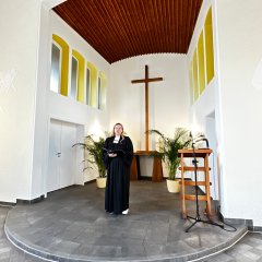 Andacht von Pfarrerin Alina Erhardt-Niebeling.