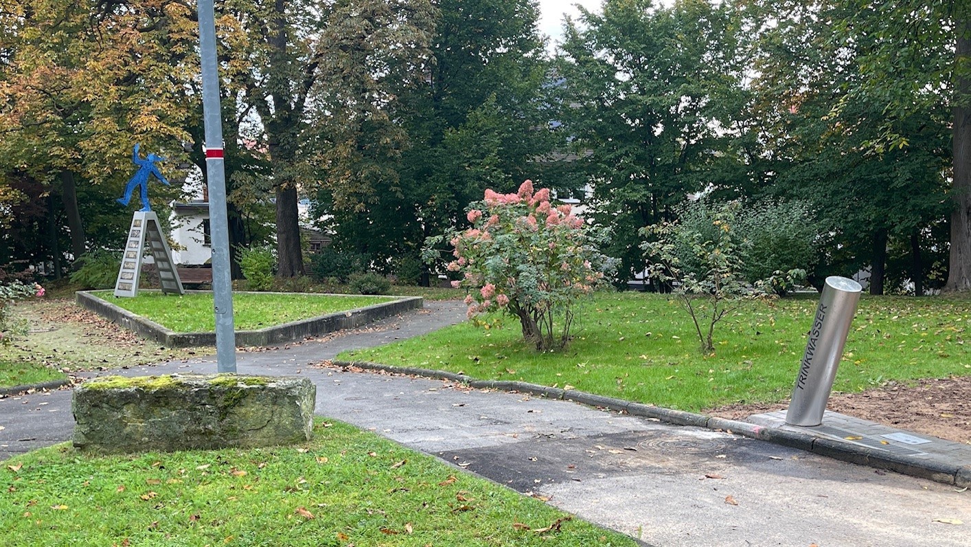 Trinkbrunnen im Vorsterpark.