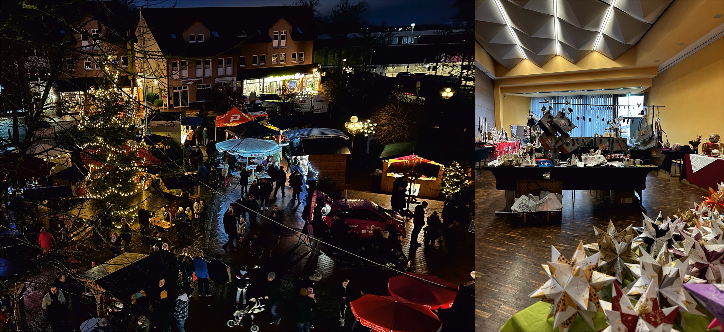 Wunderschöner Weihnachtsmarkt Lohfelden - drinnen wie draußen!