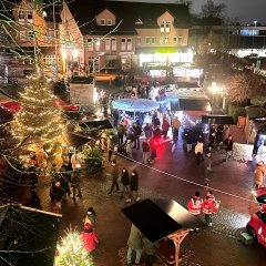 Blick auf den Dr.-Walter-Lübcke-Platz.