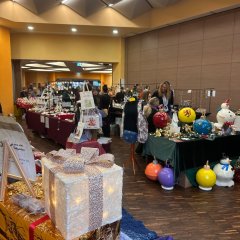 Blick in den Saal Crumbach des Bürgerhauses.