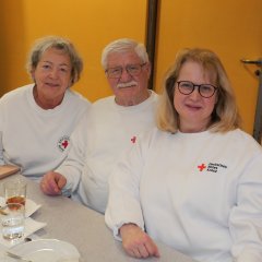 Den Sanitätsdienst versahen (v.l.n.r.) Marica Becker, Hans-Hermann Becker und Petra Karasek.