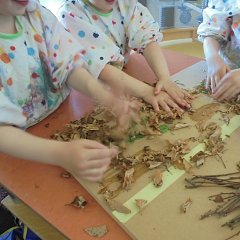 Fasziniert von der Natur waren die Kinder der KiTa Lindenberg.
