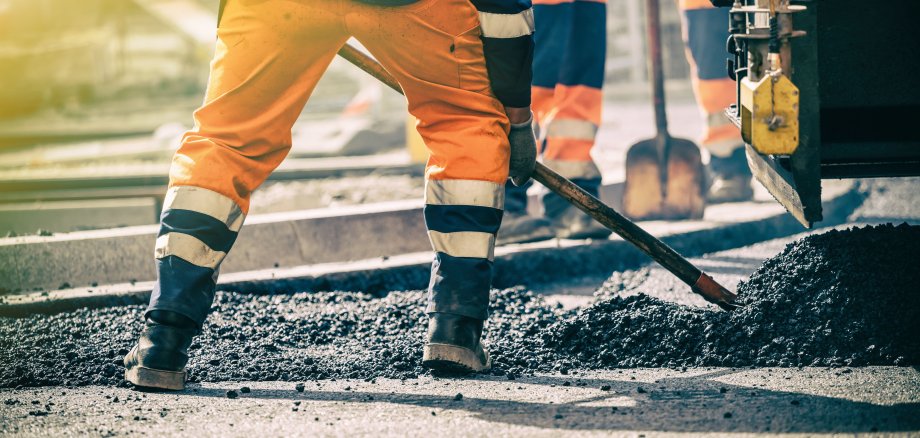 Die Welleröder Straße wird auf 200 Metern Länge saniert.