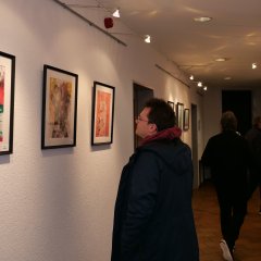 Die Bilder können im Erdgeschoss und im 1. Obergeschoss des Rathauses betrachtet werden!