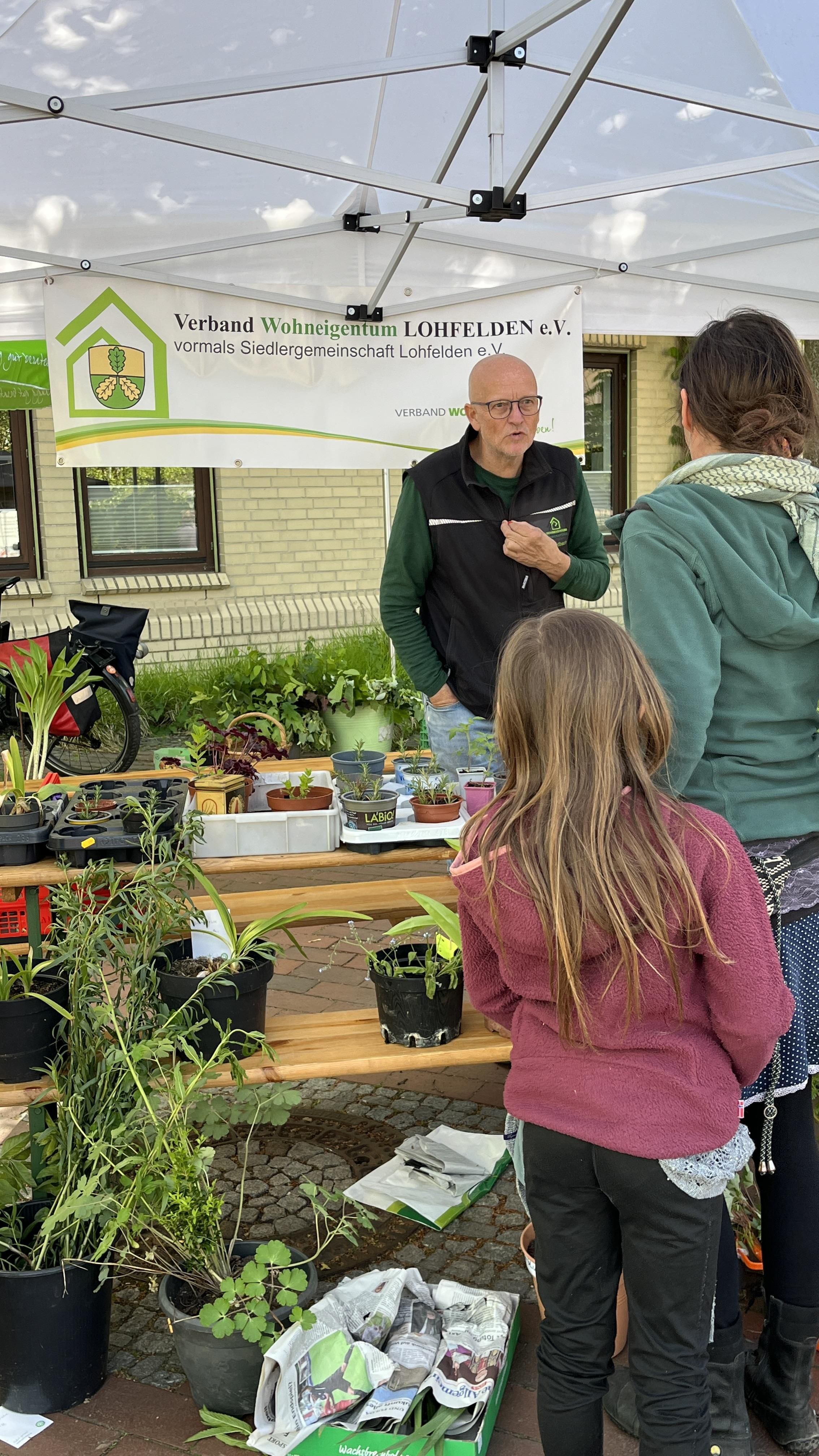 Gartenberater des Verbands Wohneigentum, Martin Breidbach. Gartenberater des Verbands Wohneigentum, Martin Breidbach.