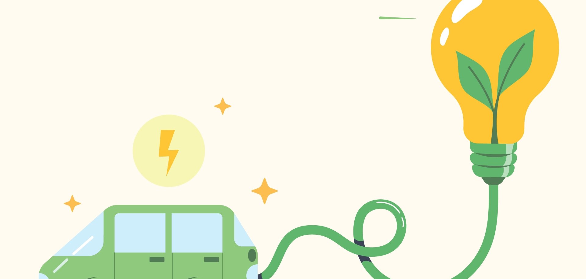 EV-Auto, umweltfreundlich grün Energiekonzept Umweltschutz Klima E-Auto