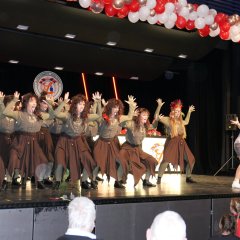 Die Präsidentengarde zeigte ihr Können während ihres Schautanzes „Stop – Do not enter!“ und ernteten jede Menge Applaus.